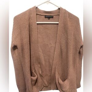 Cute Love Ellie Blush Cardigan Size M w pockets